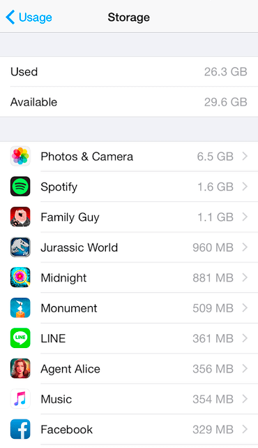 how to free up space on iphone 5