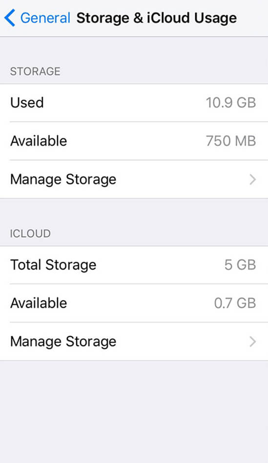 how to free up space on iphone 4 8gb