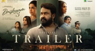 Drishyam 3 Official Trailer Unveils Mohanlal’s Return on May 21, 2026