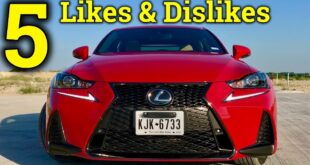 5 Things to Like and Dislike About the 2018 Lexus IS 300 F Sport